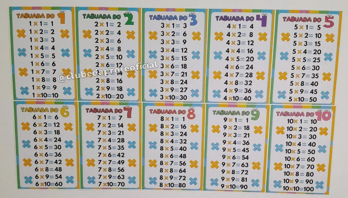 Tabuada da Multiplicação Divertida - foto 1 de 7