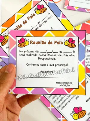 Kit Reunião de Pais: Borboletas - foto 21 de 29