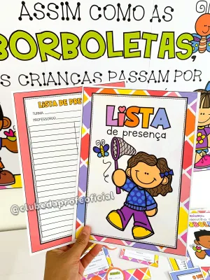 Kit Reunião de Pais: Borboletas - foto 10 de 29
