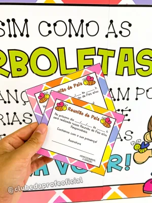 Kit Reunião de Pais: Borboletas - foto 22 de 29