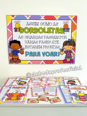 Kit Reunião de Pais: Borboletas - foto 4 de 29