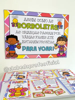 Kit Reunião de Pais: Borboletas - foto 6 de 29