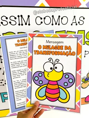 Kit Reunião de Pais: Borboletas - foto 24 de 29