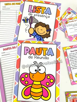 Kit Reunião de Pais: Borboletas - foto 11 de 29
