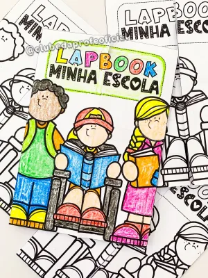Lapbook Minha Escola - foto 2 de 11