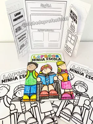 Lapbook Minha Escola