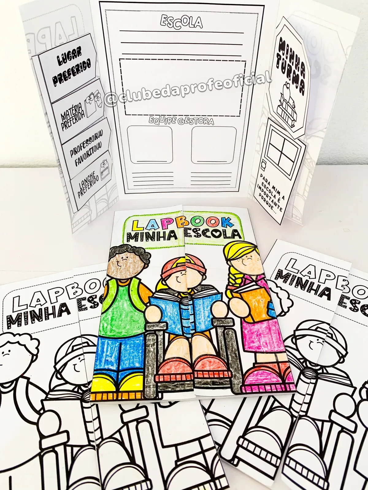 Lapbook Minha Escola - foto 1 de 11