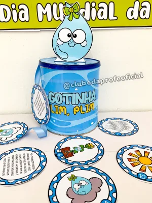 Lata de História A Gotinha Plim Plim - foto 7 de 13