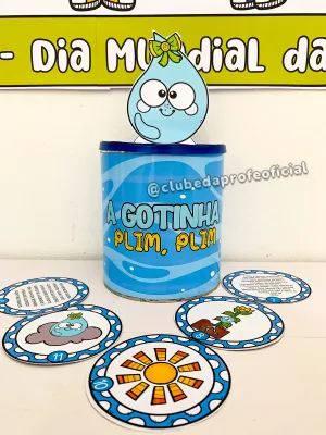 Lata de História A Gotinha Plim Plim - foto 11 de 13