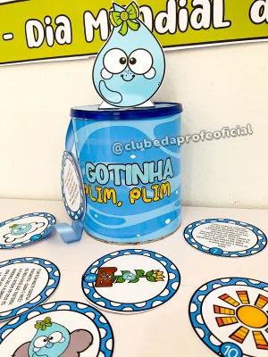 Lata de História A Gotinha Plim Plim - foto 8 de 13