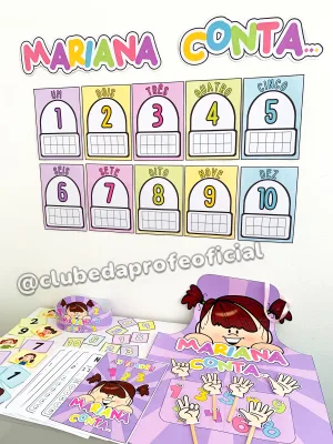 Kit Mariana Conta: Números de 1 a 10 - foto 3 de 33