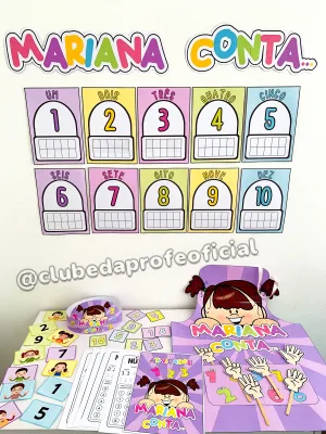 Kit Mariana Conta: Números de 1 a 10 - foto 22 de 33