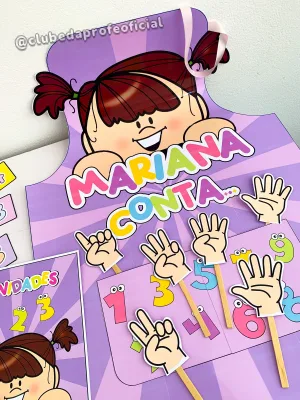Kit Mariana Conta: Números de 1 a 10 - foto 7 de 33