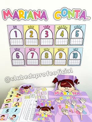 Kit Mariana Conta: Números de 1 a 10 - foto 4 de 33