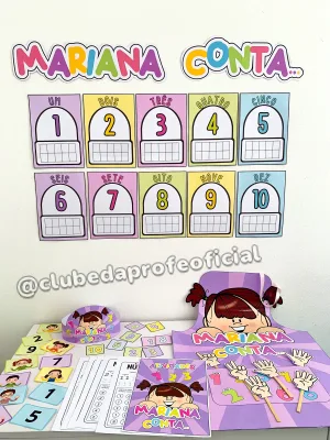 Kit Mariana Conta: Números de 1 a 10 - foto 23 de 33