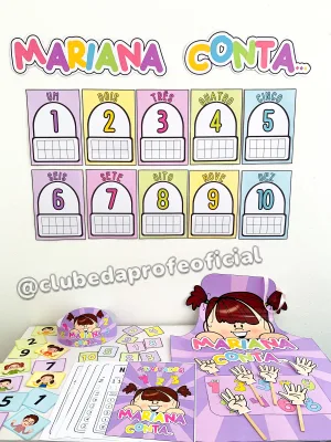 Kit Mariana Conta: Números de 1 a 10 - foto 2 de 33