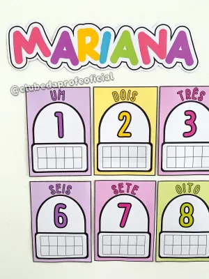 Kit Mariana Conta: Números de 1 a 10 - foto 5 de 33