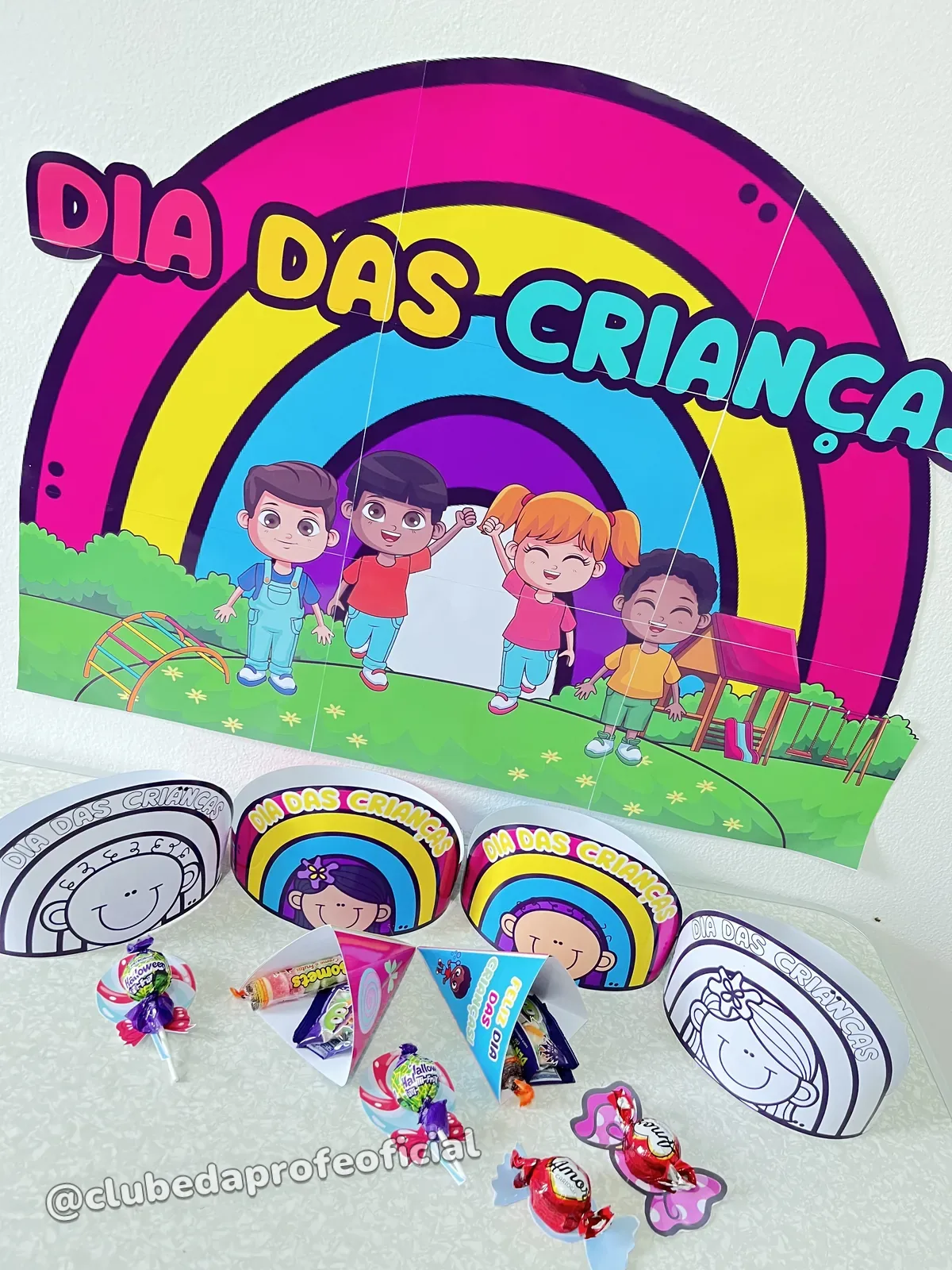 Painel Dia das Crianças com Lembrancinhas - foto 1 de 7