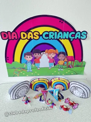 Painel Dia das Crianças com Lembrancinhas - foto 2 de 7
