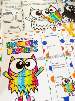 Sequência Didática: O Monstro das Cores - foto 9 de 43