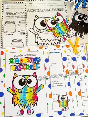Sequência Didática: O Monstro das Cores - foto 17 de 43