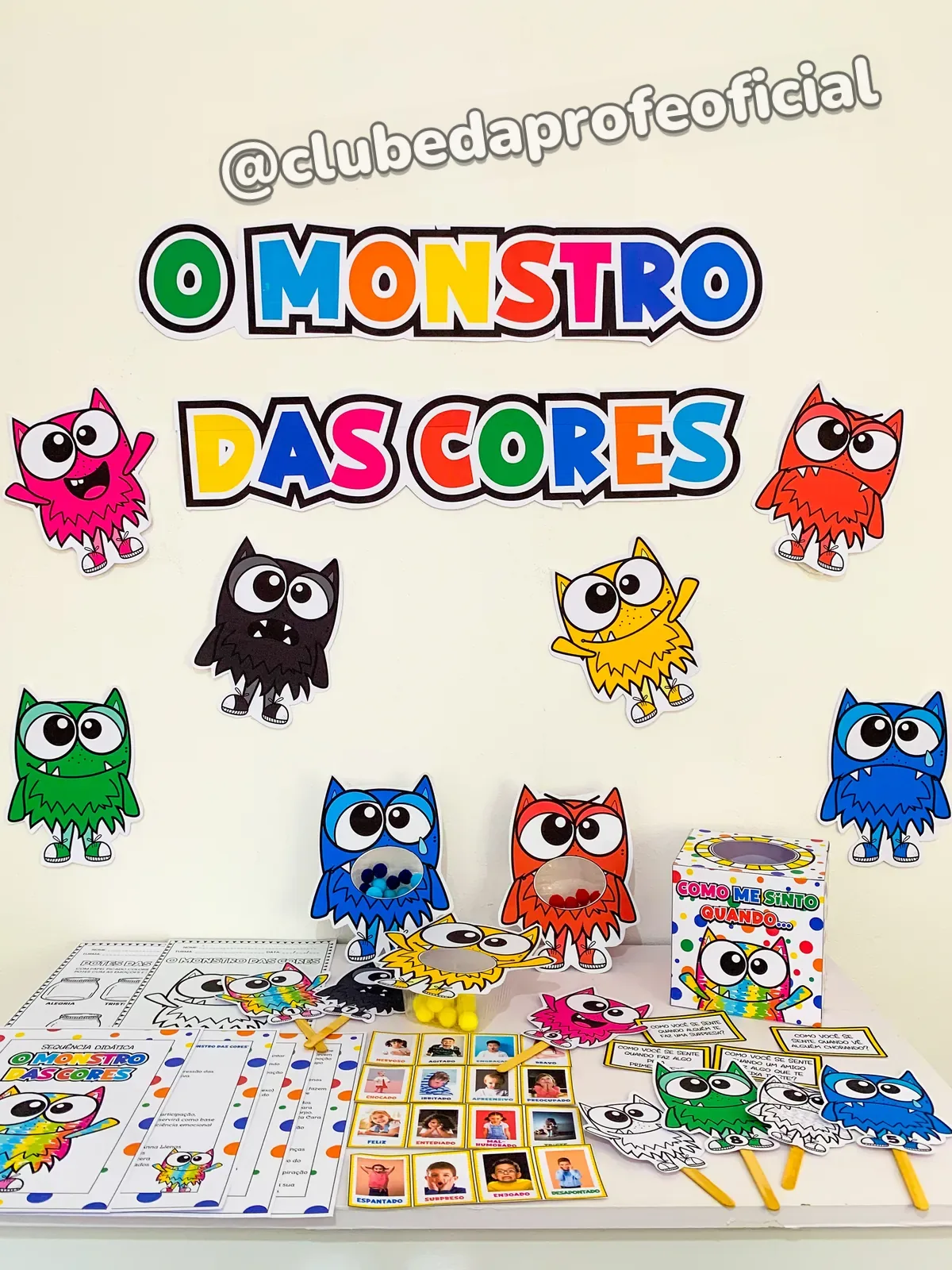 Sequência Didática: O Monstro das Cores - foto 1 de 43