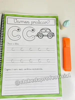 Apostila Alfabeto Cursivo Pontilhado - foto 7 de 9