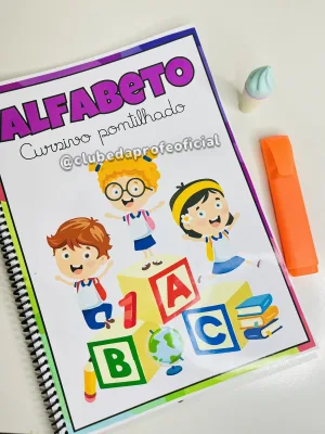 Apostila Alfabeto Cursivo Pontilhado - foto 3 de 9