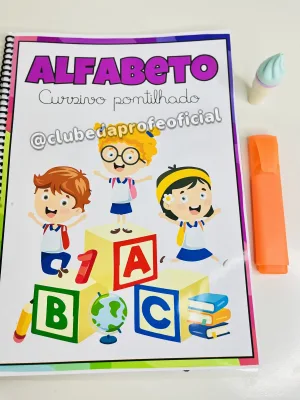 Apostila Alfabeto Cursivo Pontilhado