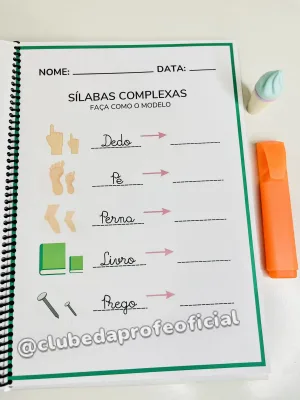 Caderno de Sílabas Complexas - foto 6 de 13