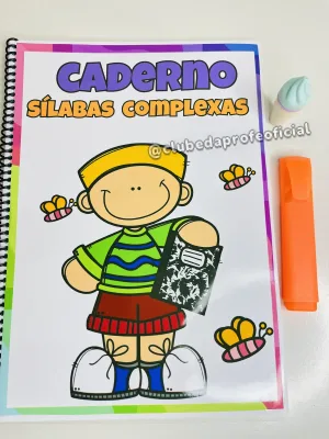 Caderno de Sílabas Complexas