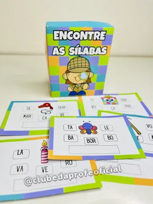 Encontre as Sílabas - foto 2 de 8
