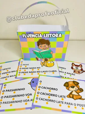 Fluência Leitora: Frases Cumulativas com Maletinha