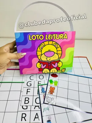 Loto Leitura: Palavras Dissílabas