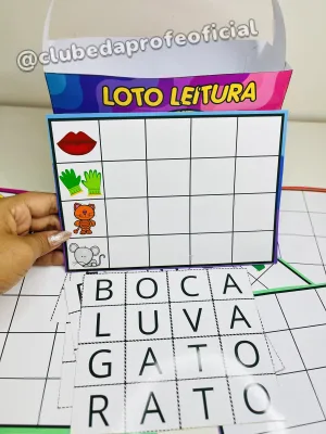 Loto Leitura: Palavras Dissílabas - foto 6 de 10