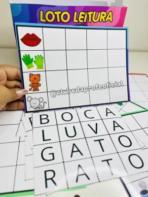 Loto Leitura: Palavras Dissílabas - foto 7 de 10