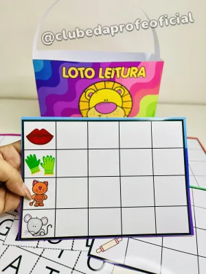 Loto Leitura: Palavras Dissílabas - foto 4 de 10
