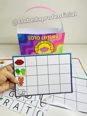 Loto Leitura: Palavras Dissílabas - foto 5 de 10