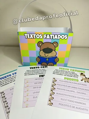 Textos Fatiados com Maletinha