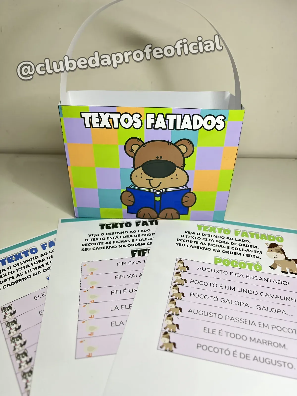 Textos Fatiados com Maletinha - foto 1 de 9