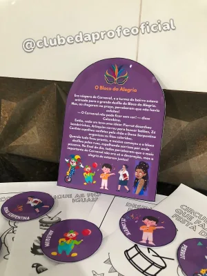 História na Luva: O Bloco da Alegria