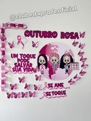 Painel Outubro Rosa - foto 2 de 8