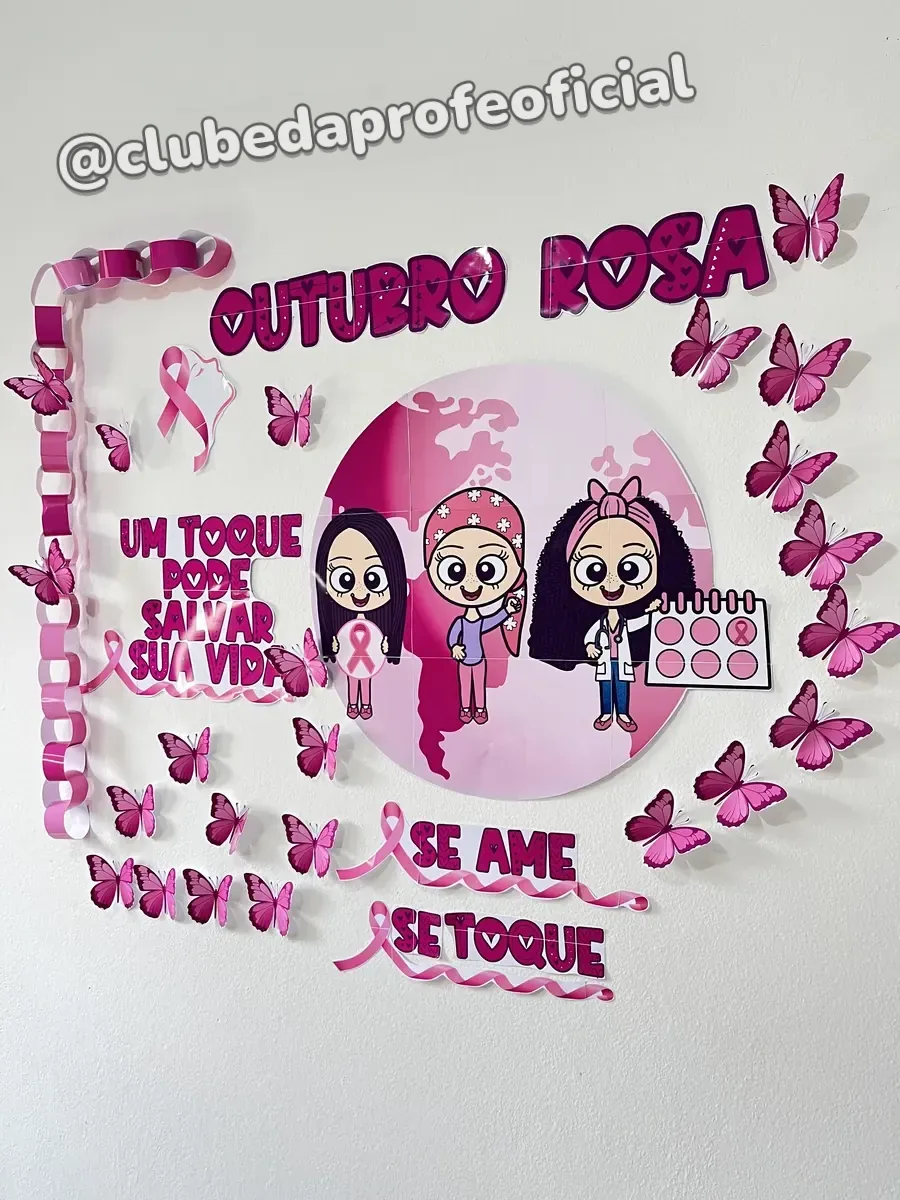 Painel Outubro Rosa - foto 1 de 8