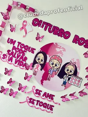 Painel Outubro Rosa - foto 3 de 8