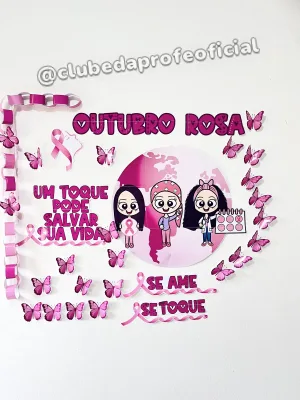 Painel Outubro Rosa - foto 7 de 8