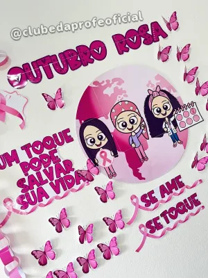 Painel Outubro Rosa - foto 4 de 8