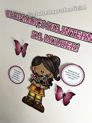 Painel Dia da Mulher e Moldura para Foto - foto 9 de 10