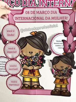 Painel Dia da Mulher e Moldura para Foto - foto 8 de 10