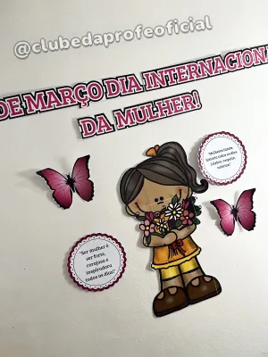 Painel Dia da Mulher e Moldura para Foto - foto 4 de 10