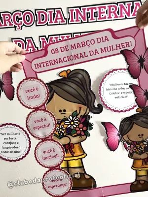 Painel Dia da Mulher e Moldura para Foto - foto 7 de 10